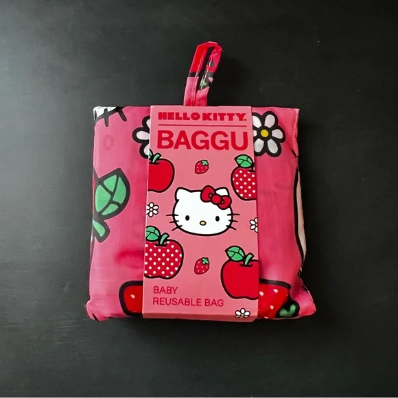 BAGGU x HELLO KITTY REUSABLE BAGS (BABY + STANDARD) - Picture 5 of 6